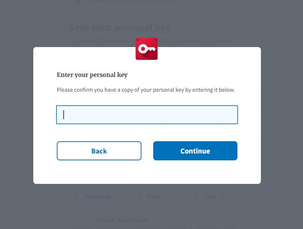 Verify your identity step for IAL2 verification. (Rectangle)