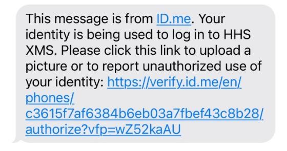 Verify your identity step for IAL2 verification. (Rectangle)