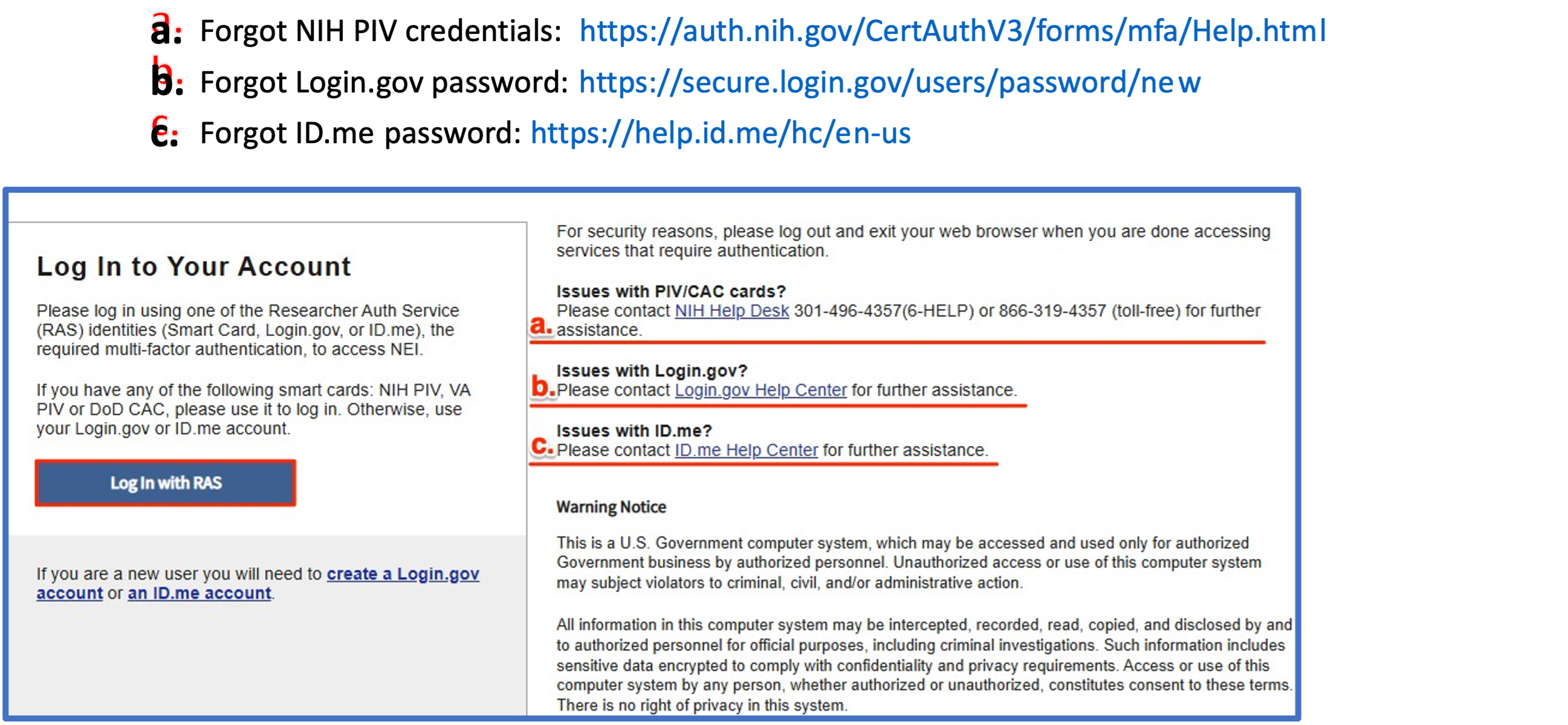 Log in to your account image